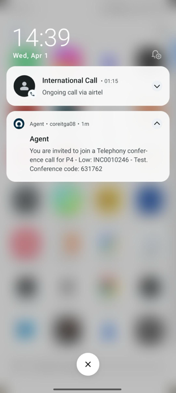 Actionable push notifications