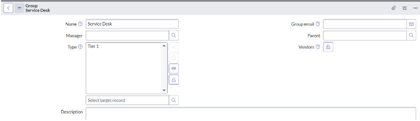 Example with Type: Tier 1.
