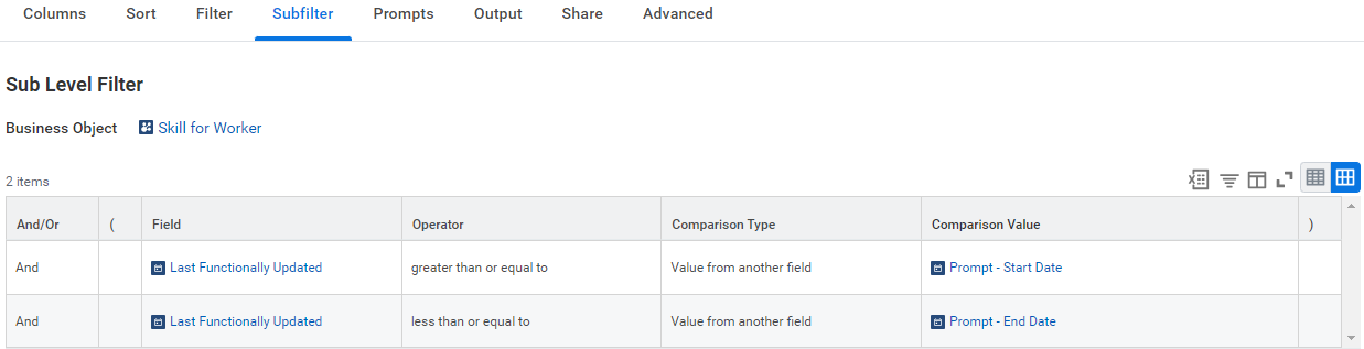 Select the Populate Undefined Prompt Defaults check box.
