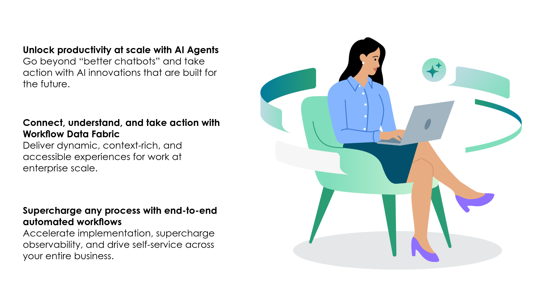 Service and operational resiliency, AI purpose-built for every industry, and making AI actionable