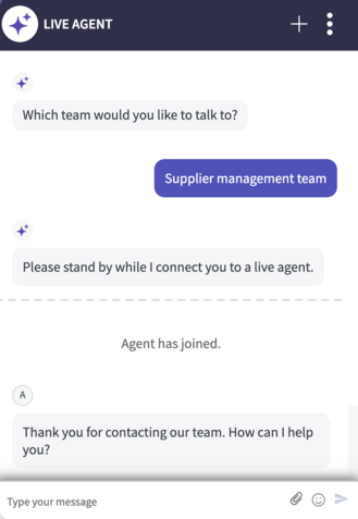 Service Desk-Mitarbeiter, der Ihnen helfen kann.