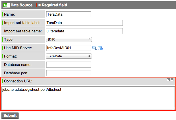 JDBC Data Source