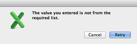 Import template client validation