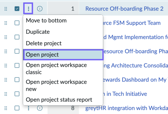 Open planning item in execution app from Prioritization page.