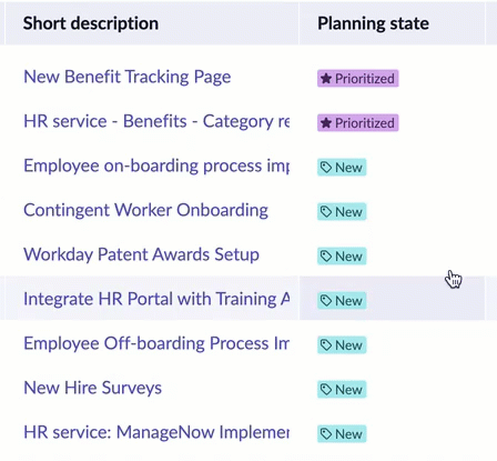 Update planning state of multiple rows at once in Prioritization page.