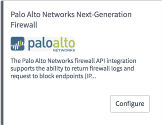 Palo Alto Networks Next-Generation Firewall 구성 버튼