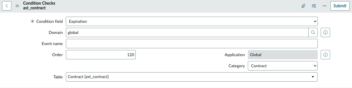 Condições para lembretes de expiração.
