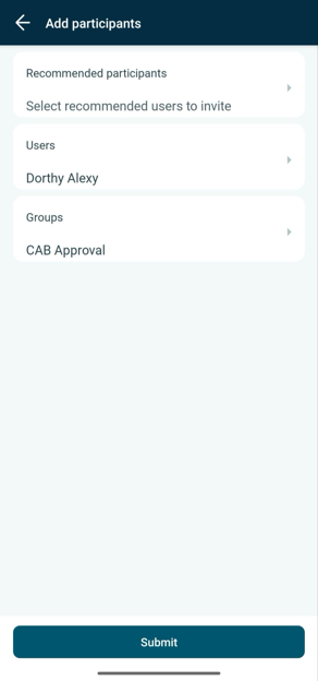 Add participants