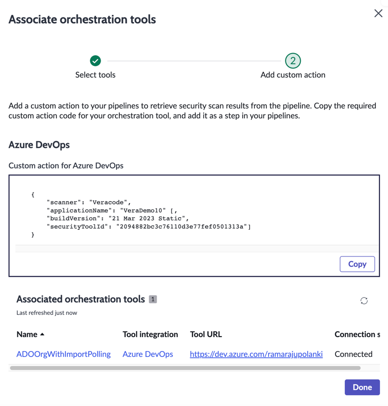 Add custom action to your pipeline