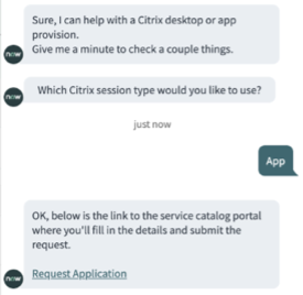Provision Citrix application topic.