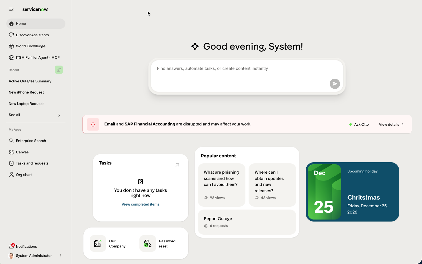 ITSM Employee Slate for Moveworks landing page