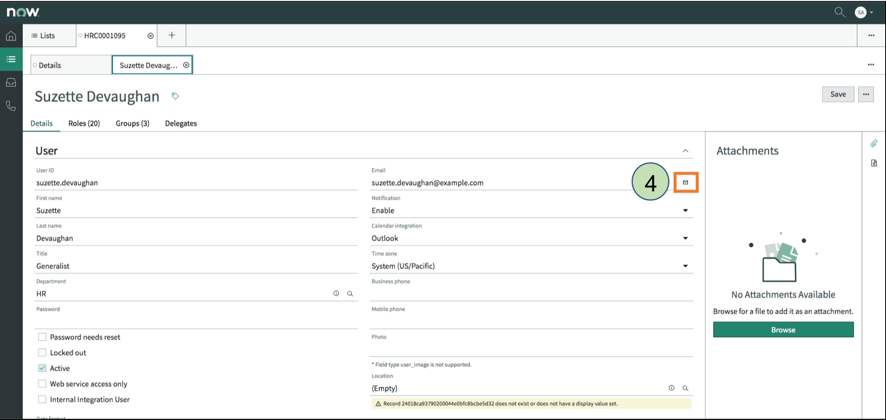 HR Agent Workspace – E-Mail