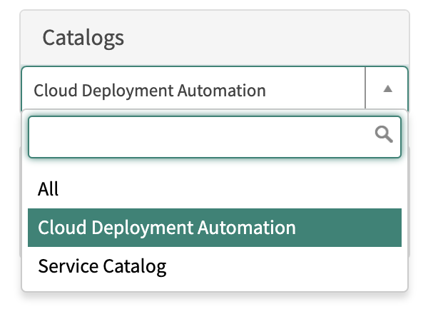 Categoria do Cloud Deployment Automation.