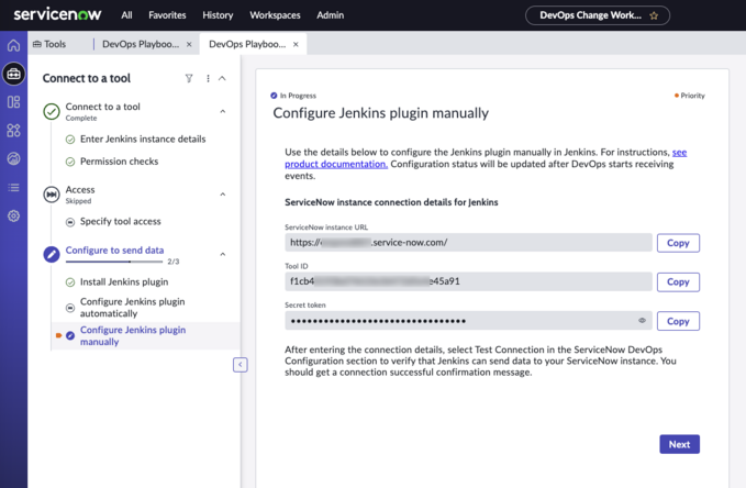 Configure webhooks manually.