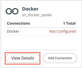 Verbindungsvorlage für Docker-Spoke