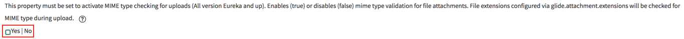 Option zum Deaktivieren der MIME-Typvalidierung