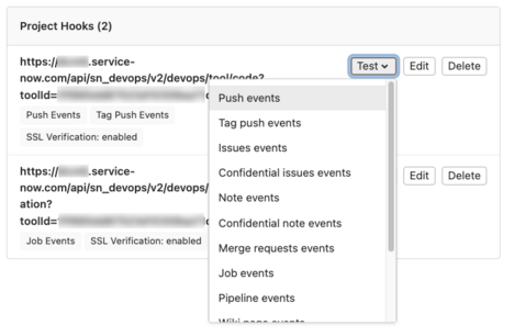 Testez le webhook.