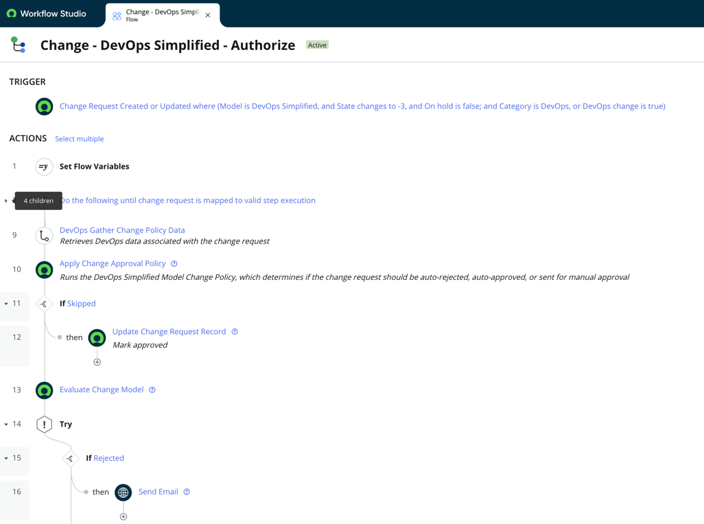 Changement - DevOps simplifié - Autoriser le flux