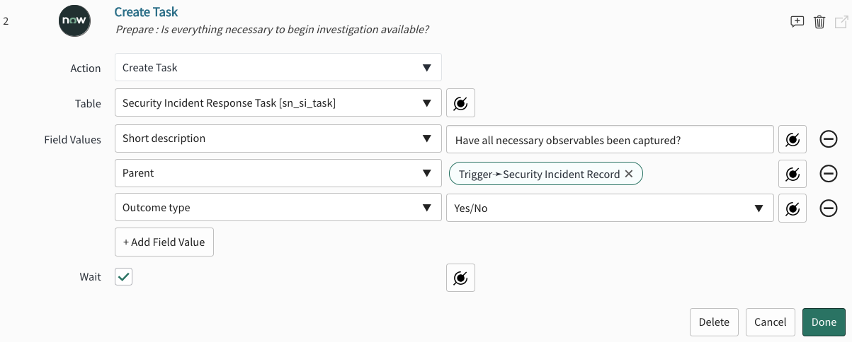 Fluxo do playbook de malware automatizado: Etapa 2