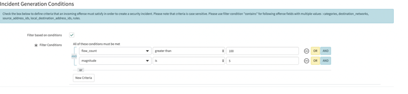 IBM QRadar: Criar perfil: Mapeamento: SIR5