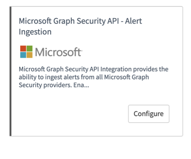 API de segurança do Microsoft Graph: Configure