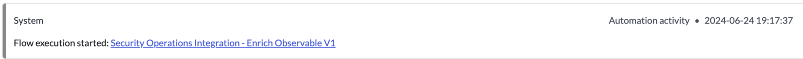 Exiba as anotações de trabalho do status de aprimoramento do observável.