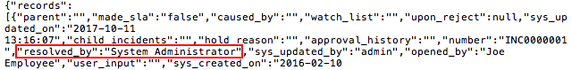 例：glide.json.return_displayValue = true