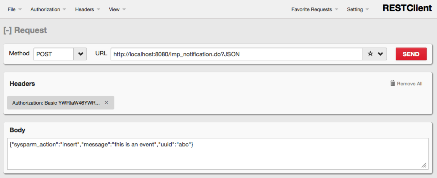 REST JSON 要求