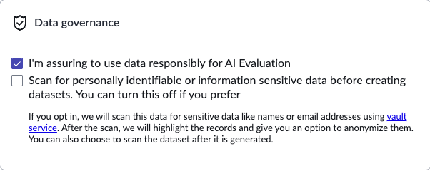 Data governance options for Now Assist Data Kit