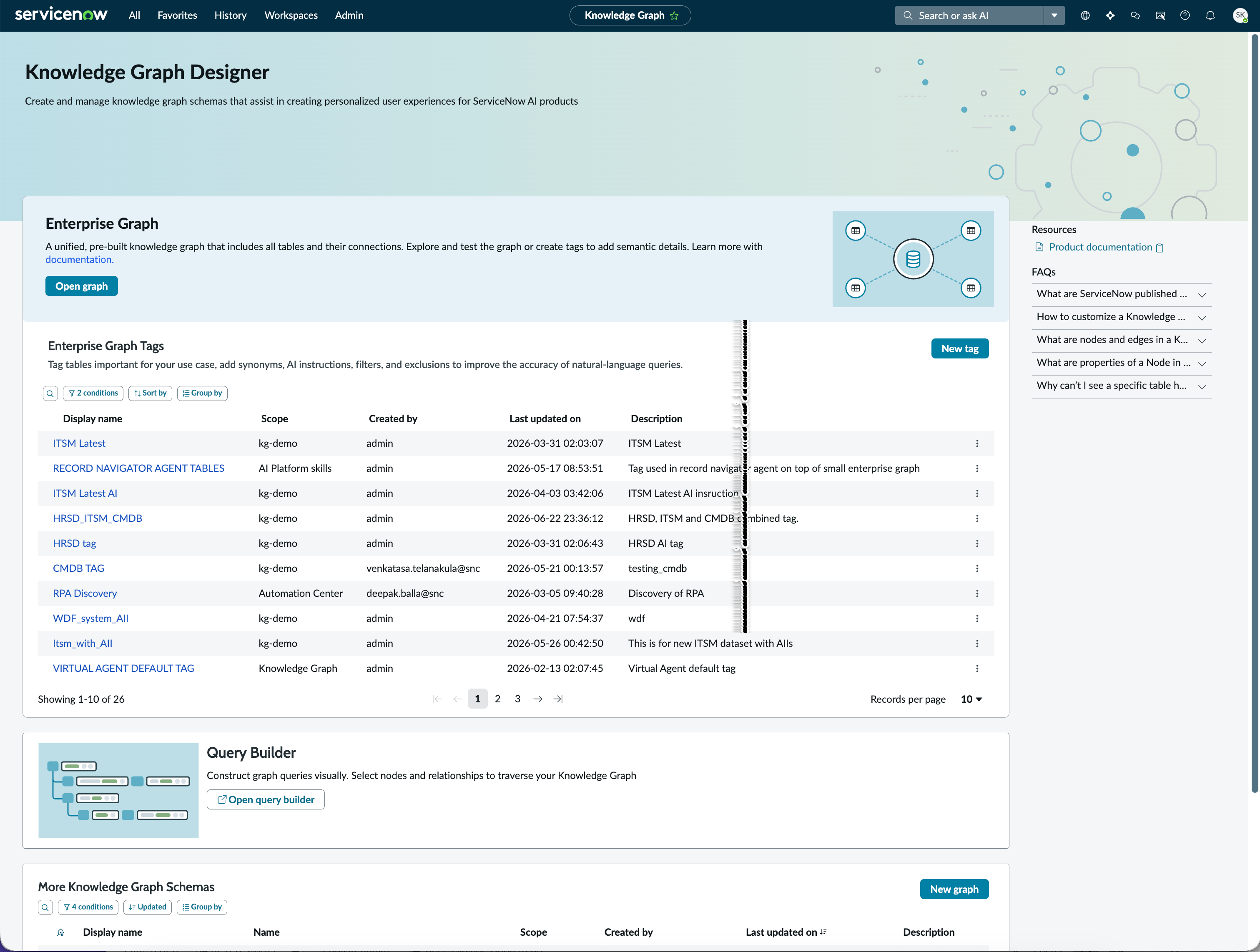 Graph Query Builder module