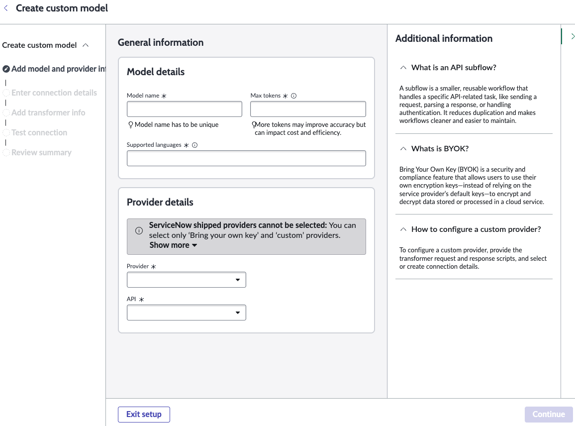 Create a custom model form