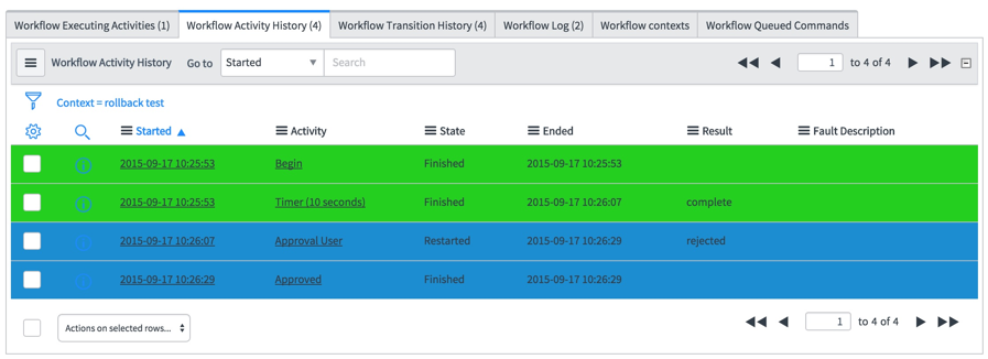 Workflow-Hervorhebungspfad