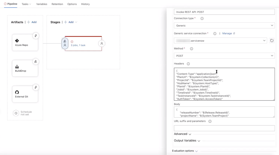 DevOps Azure classic release pipeline