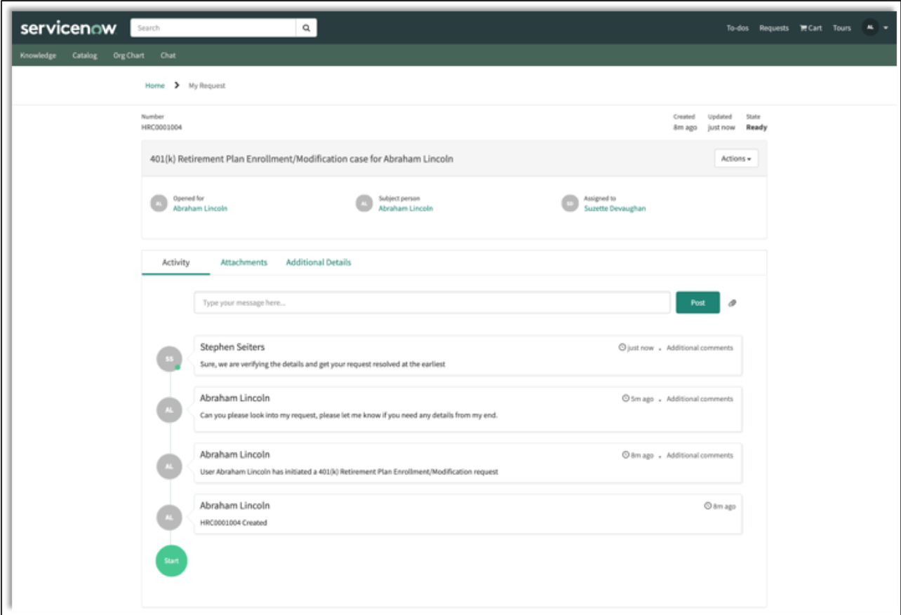 HR-Ticketseite