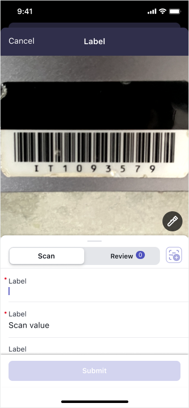 Interface de verificação múltipla