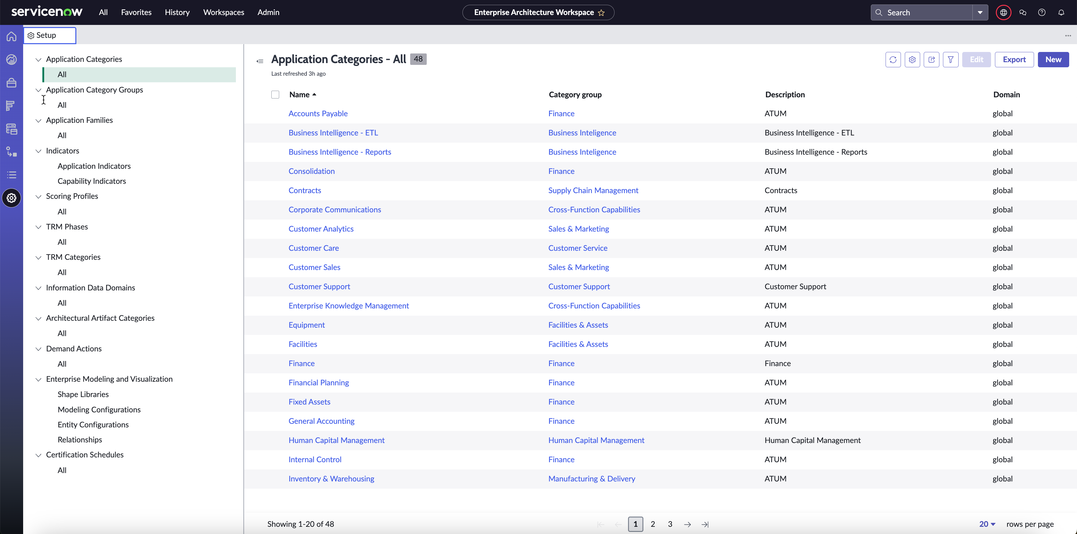 Setup EA Workspace