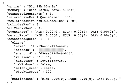 Script&nbsp;JSON d'installation réussie