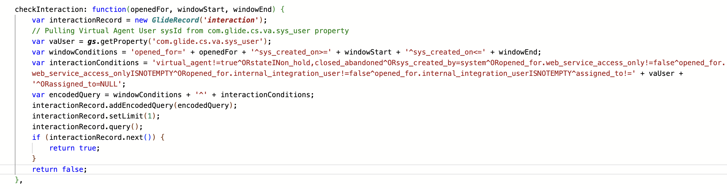 Live agent script include
