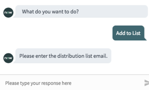 Manage Distribution List topic.