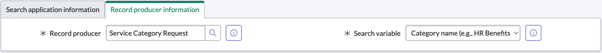 Datensatzerstellerinformationen.