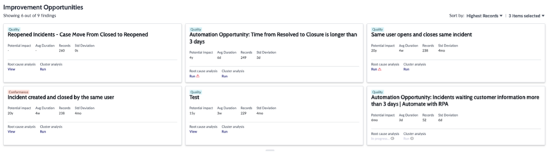 Summary and Insights - quick insights examples