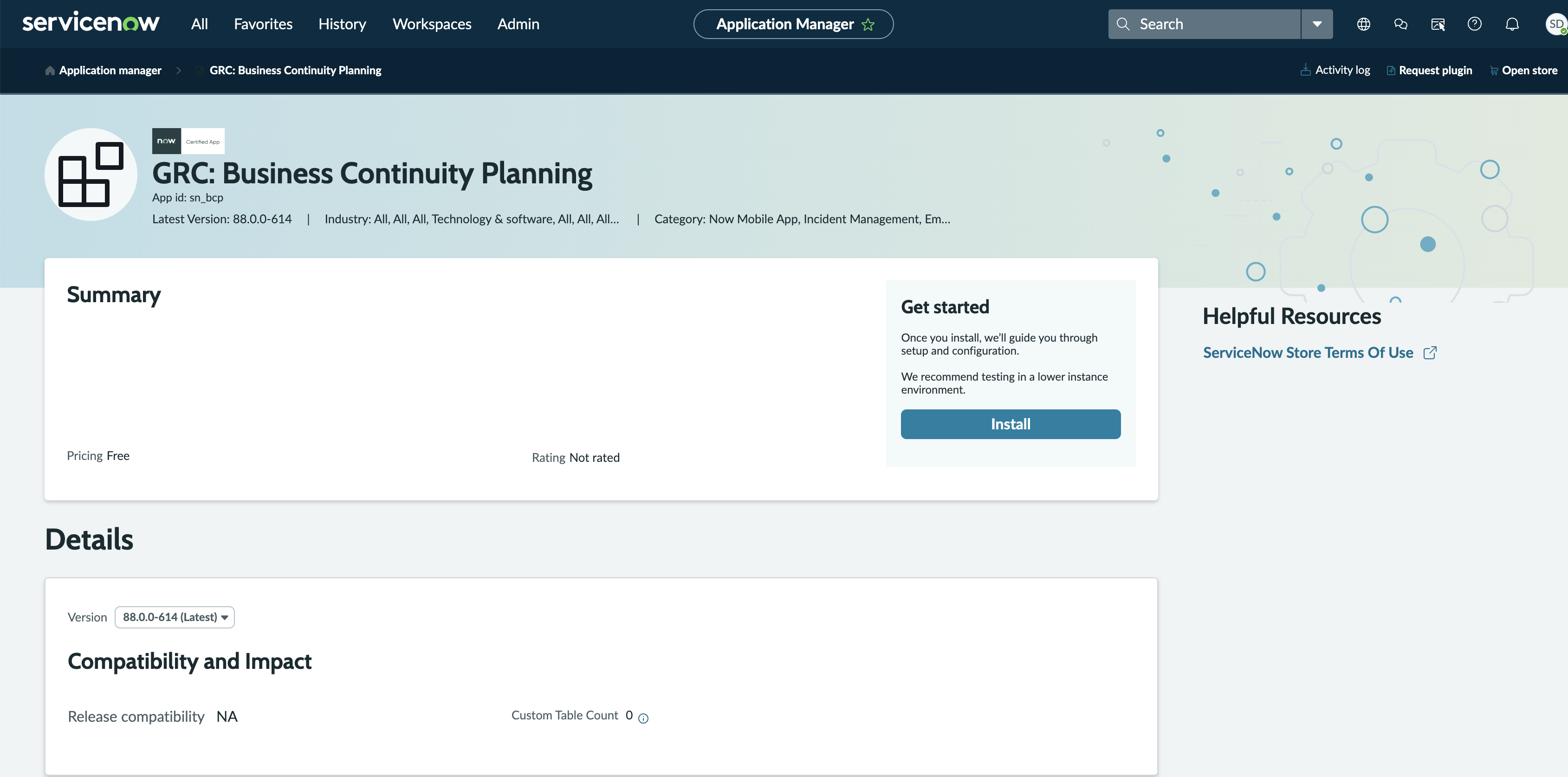 Selecting the applications.