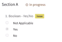 Question with an issue.