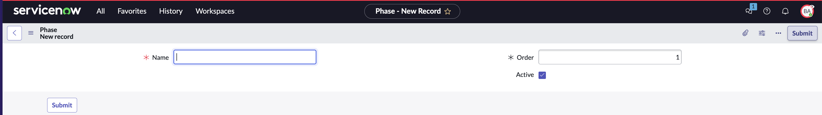 New phase.
