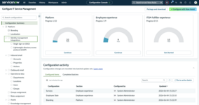 Image showing config page