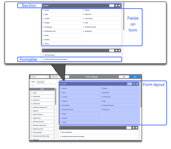 Form layout