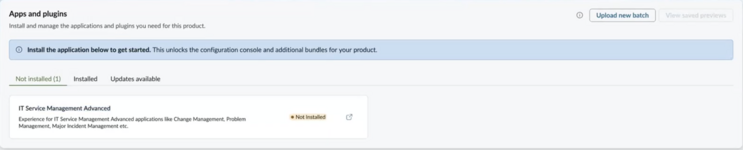 Screenshot showing tiered approach by ITSM