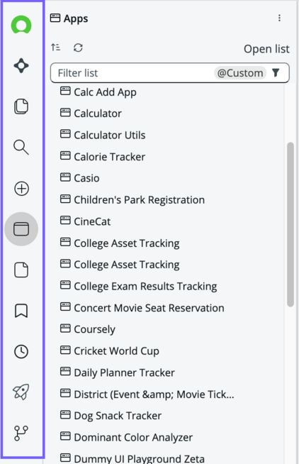 ServiceNow Studio user interface