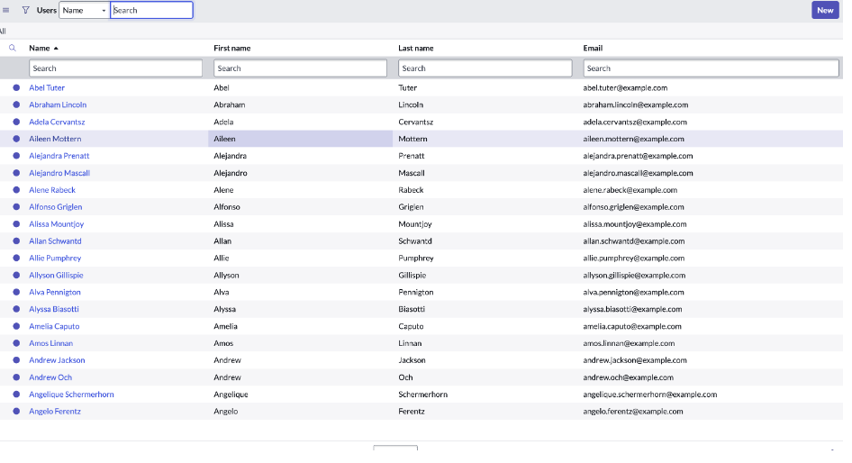 Ref data in pop-up window