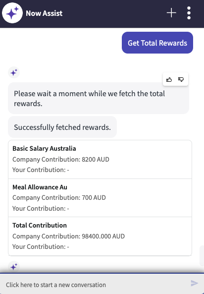 Get Total Rewards